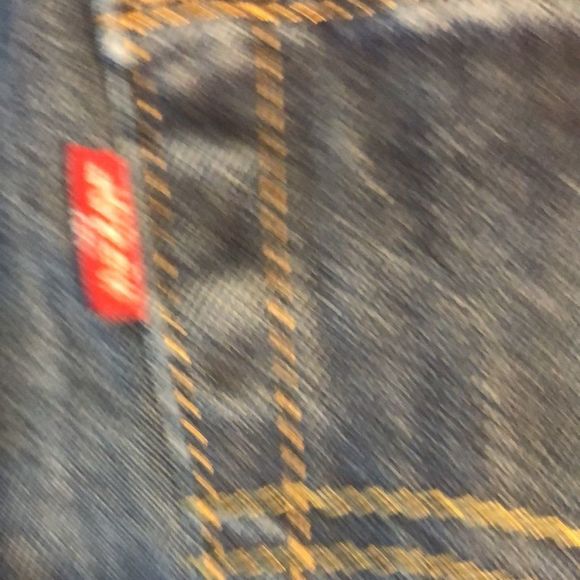 Levis 511 Jeans waist 29/34 length red logo on pocket - Picture 13 of 16